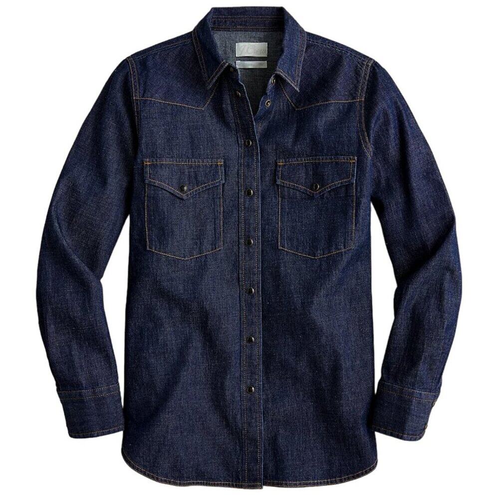 J.CREW Classic Fit Western Shirt 4